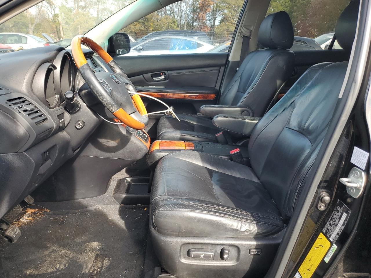 2008 Lexus RX VIN 2T2HK31U28C093634 Copart auction photo, side damage thumbnail 7