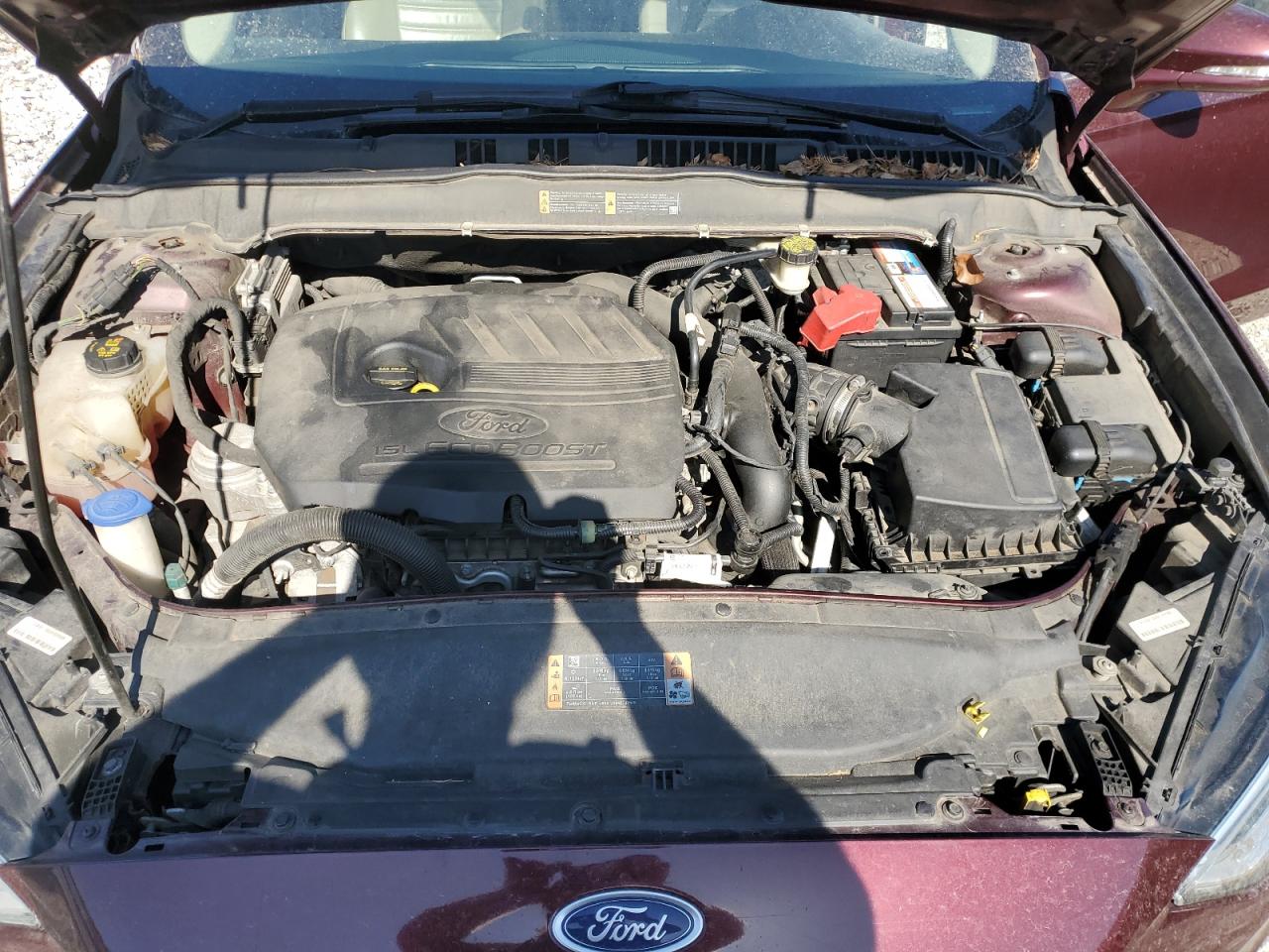 2017 Ford Fusion VIN 3FA6P0HDXHR269010 Copart auction photo, front end / rear end damage thumbnail 11
