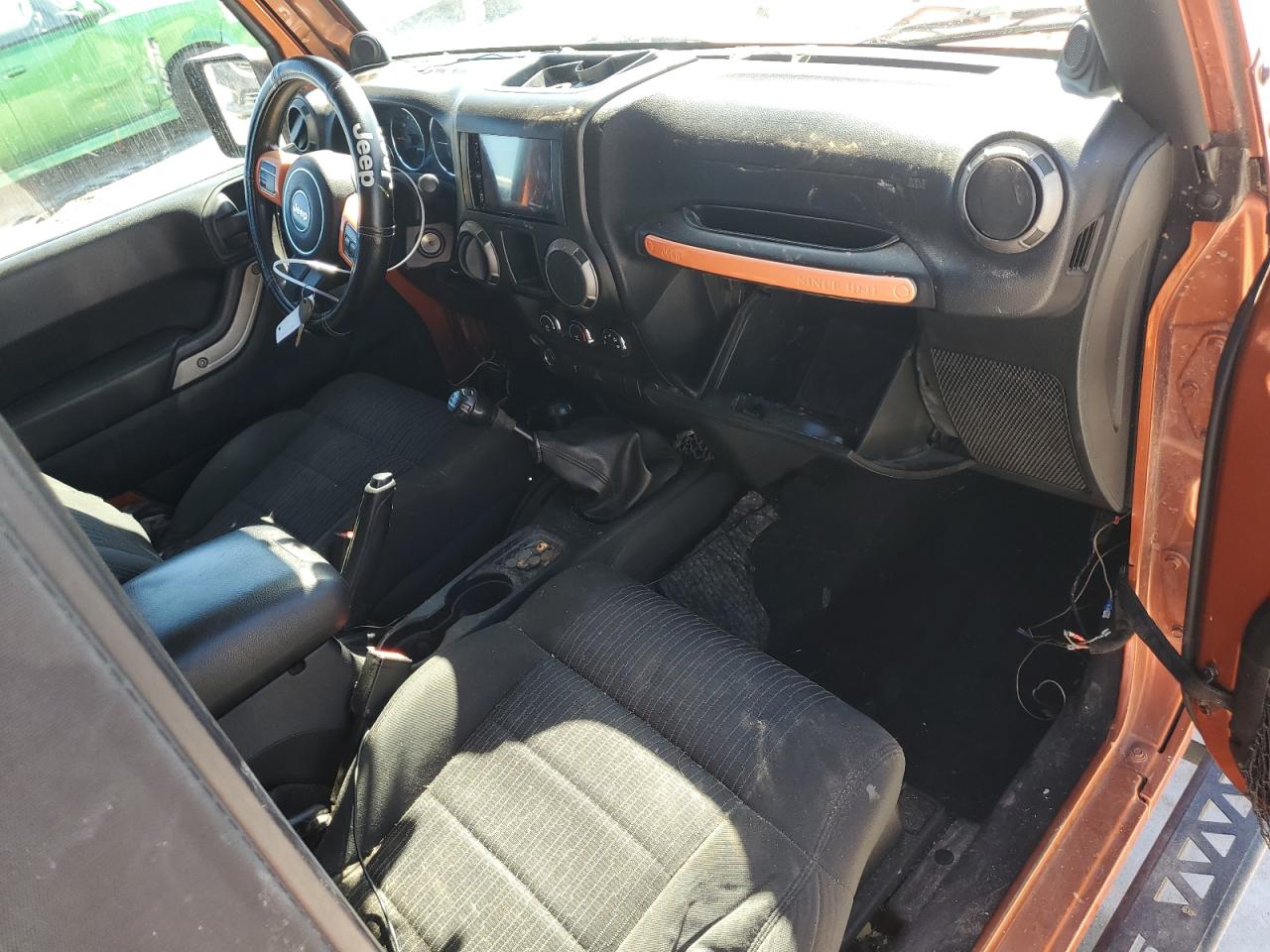 2011 Jeep Wrangler VIN 1J4AA2D17BL529442 Copart auction photo, rear end damage thumbnail 8