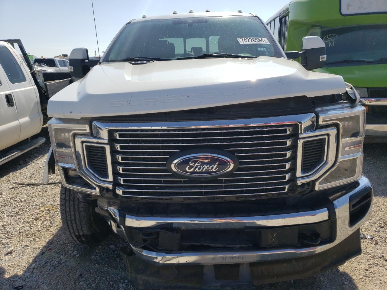 2020 Ford F350 VIN 1FT8W3DT9LEE05711 Copart auction photo, front end / rear end damage thumbnail 5