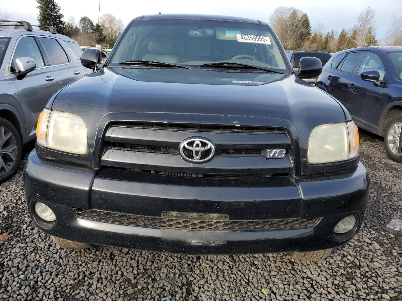 2003 Toyota Tundra VIN 5TBBT48183S375746 Copart auction photo, vandalism damage thumbnail 5