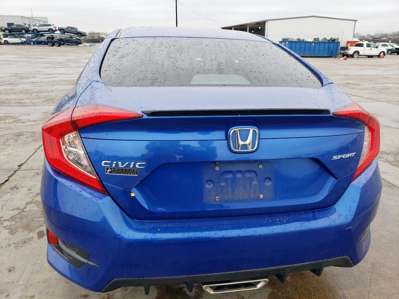 2019 Honda Civic VIN 2HGFC2F8XKH577001 Copart auction photo, front end damage thumbnail 6