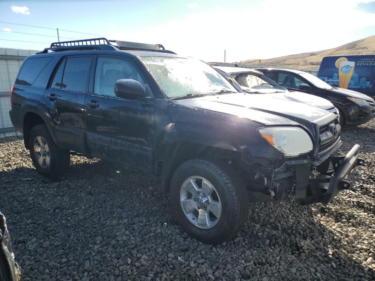 2006 Toyota 4Runner VIN JTEBU14R260083172 Copart auction photo, front end / side damage thumbnail 4