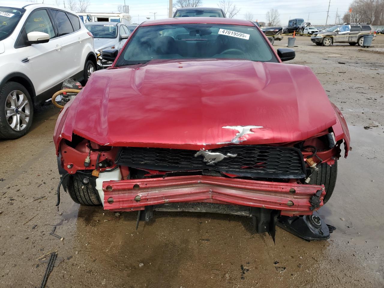 2010 Ford Mustang VIN 1ZVBP8AN6A5152055 Copart auction photo, front end / minor dent/scratches damage thumbnail 5