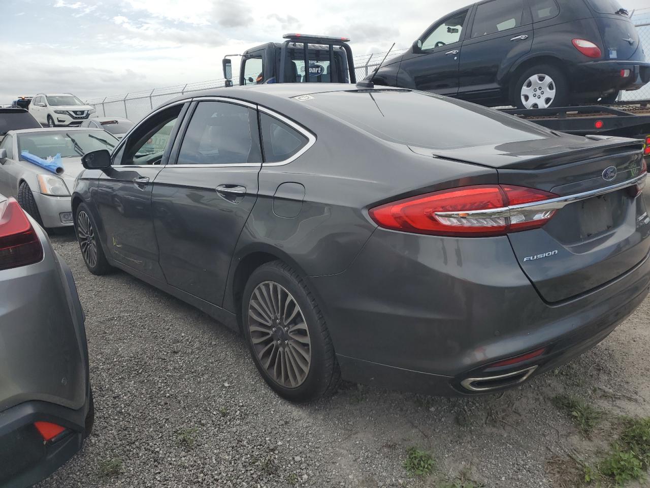 2017 Ford Fusion VIN 3FA6P0K96HR116399 Copart auction photo, water/flood damage thumbnail 2