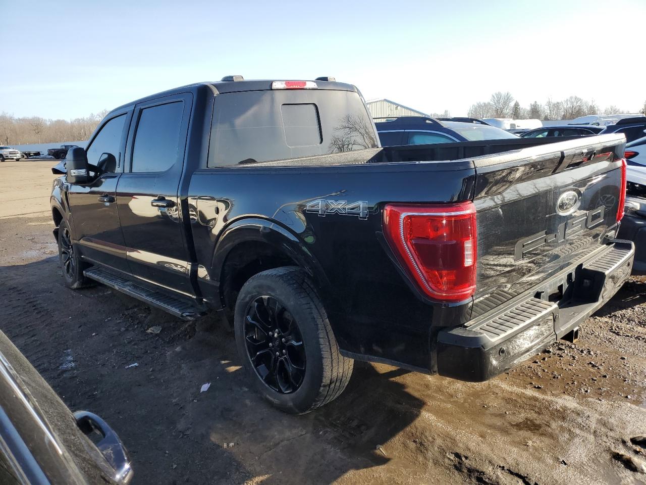 2022 Ford F-150 VIN 1FTEW1EP3NFB98402 Copart auction photo, front end damage thumbnail 2