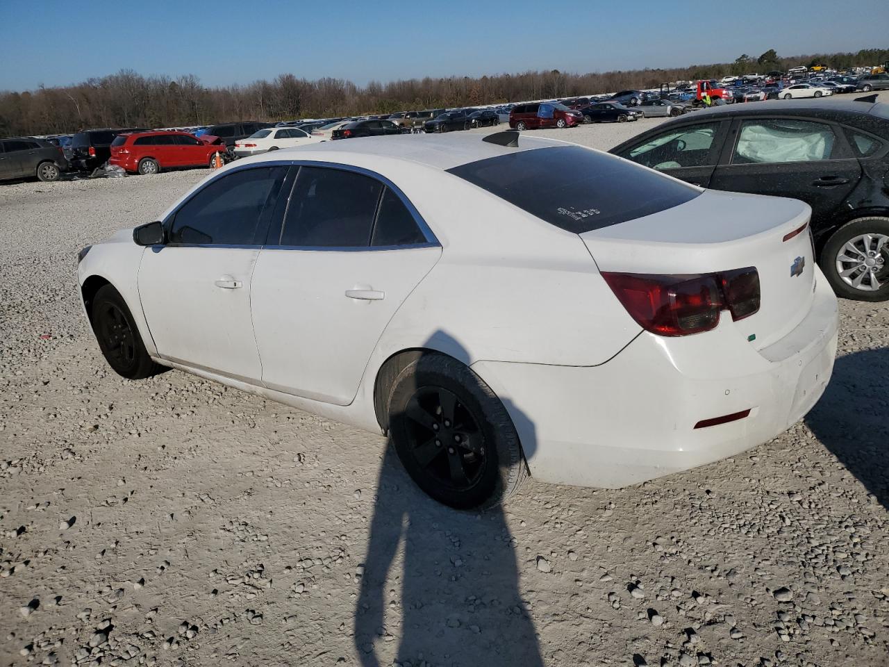 2016 Chevrolet Malibu VIN 1G11A5SA7GF117658 Copart auction photo, rear end / all over damage thumbnail 2