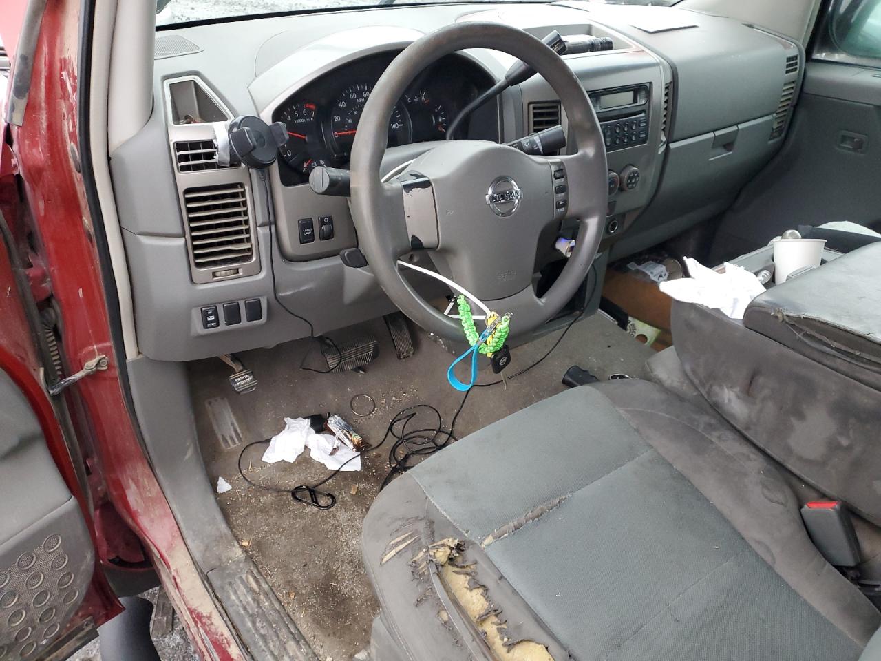 2006 Nissan Titan VIN 1N6AA07B06N530695 Copart auction photo, all over damage thumbnail 8