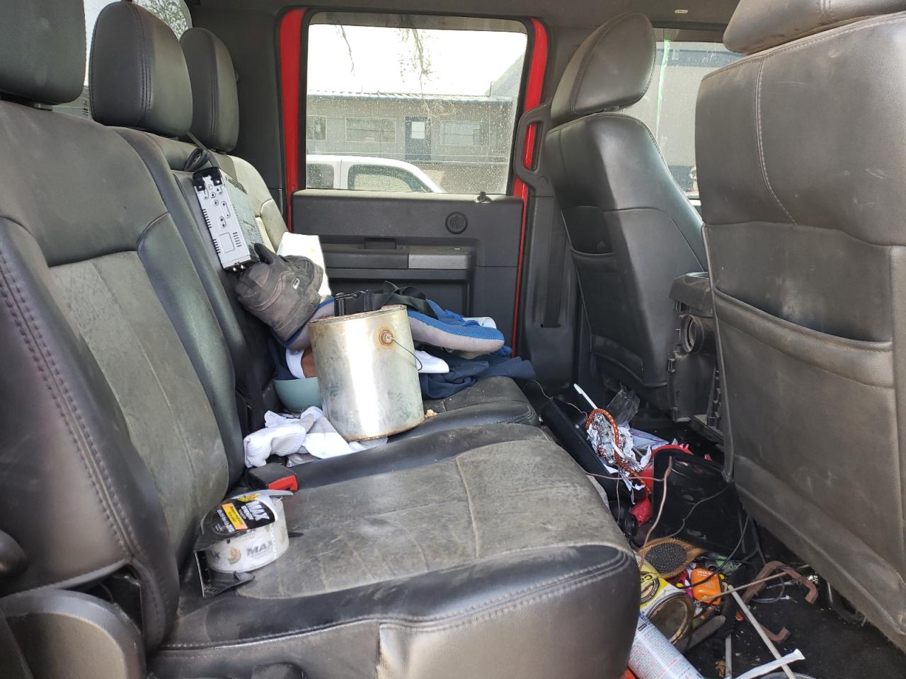 2011 Ford F350 VIN 1FT8W3BT0BEA20751 Copart auction photo, biohazard/chemical damage thumbnail 10