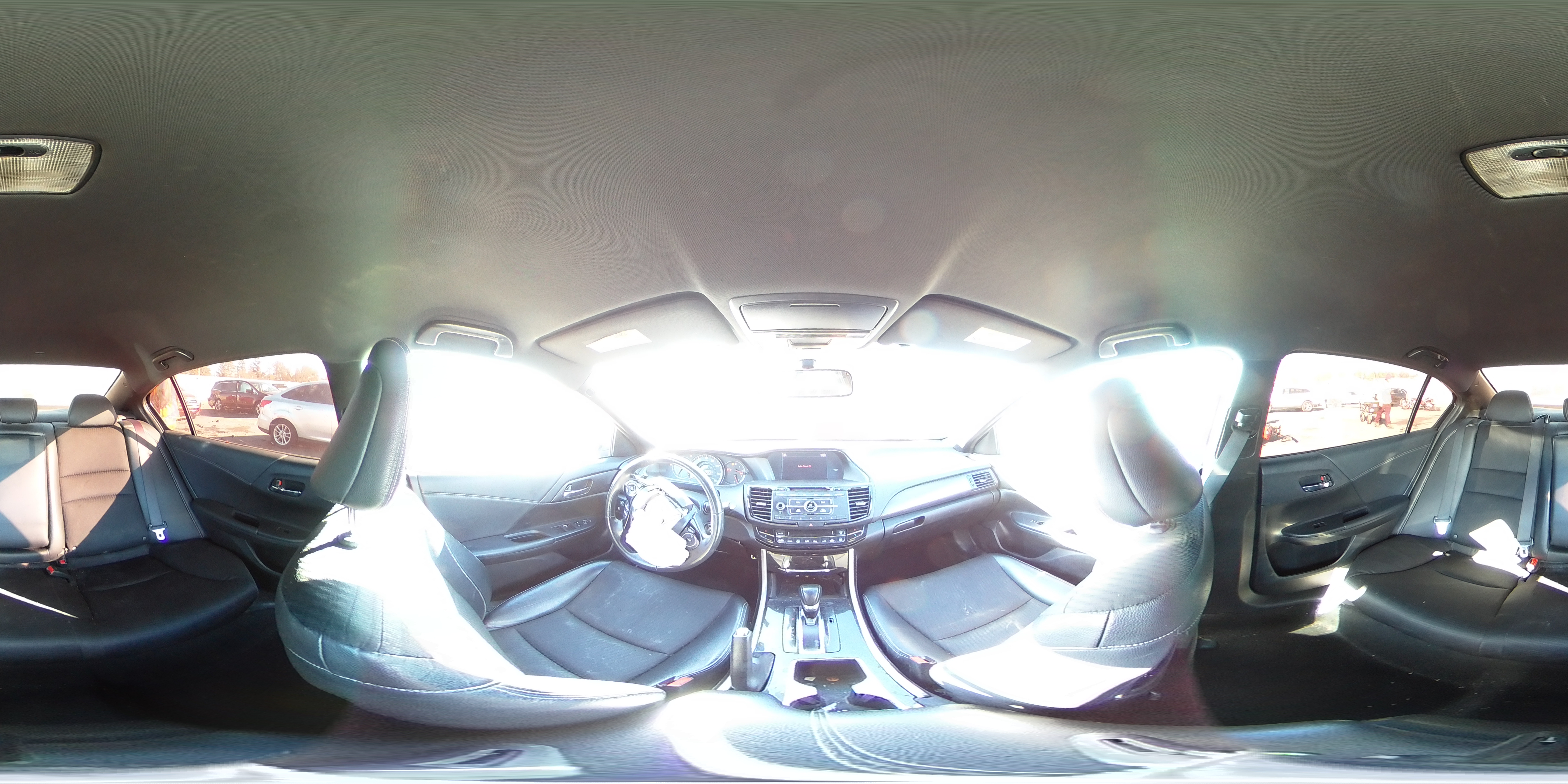 2017 Honda Accord VIN 1HGCR2F51HA289236 Copart auction photo, front end / side damage thumbnail 13