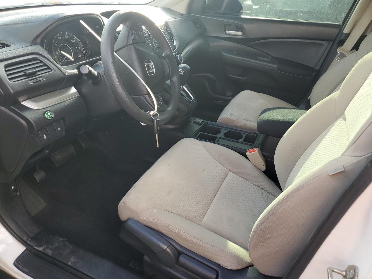 2016 Honda CR-V VIN 5J6RM3H49GL008640 Copart auction photo, water/flood damage thumbnail 7
