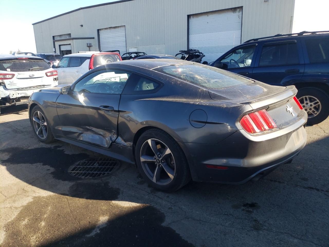 2015 Ford Mustang VIN 1FA6P8AM6F5306532 Copart auction photo, all over damage thumbnail 2
