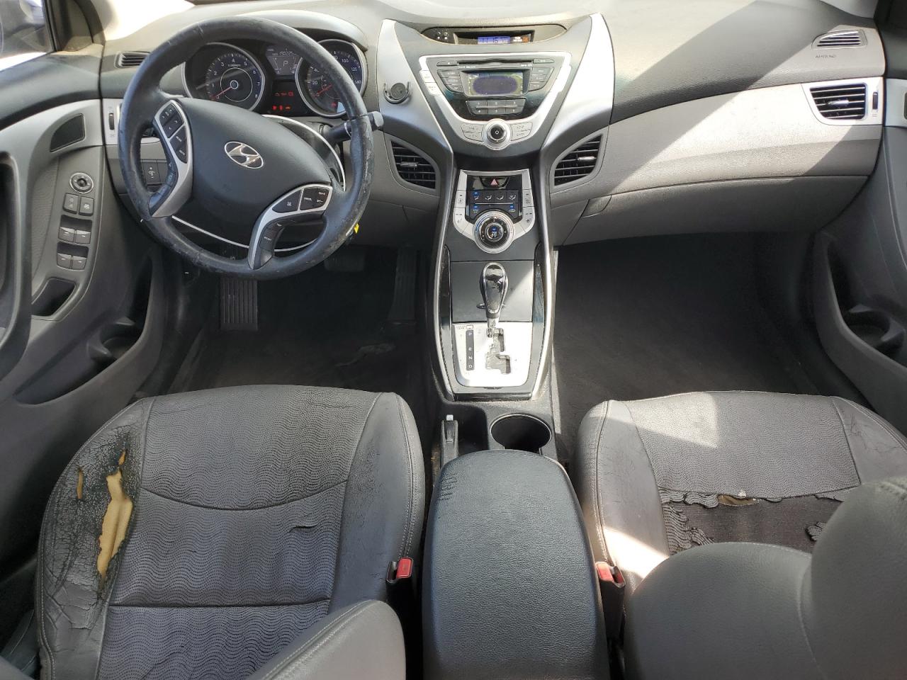 2011 Hyundai Elantra VIN KMHDH4AEXBU151494 Copart auction photo, front end damage thumbnail 8