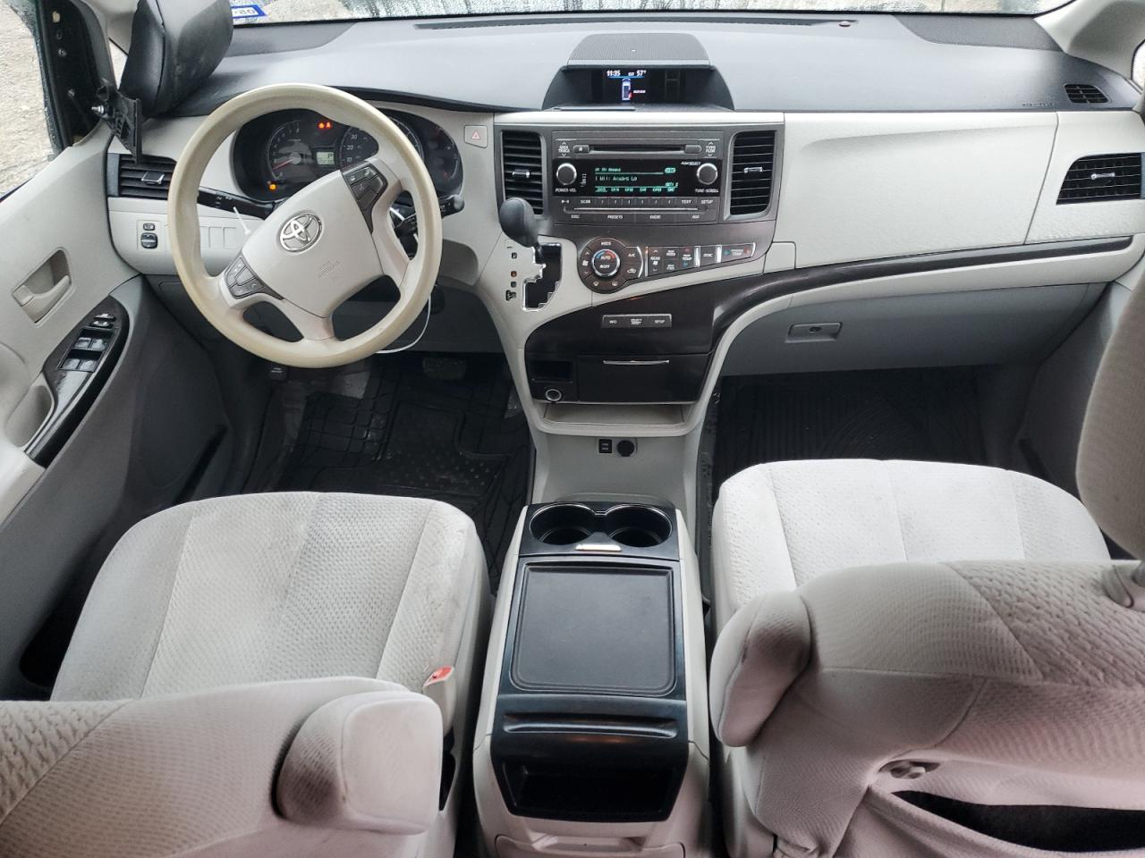 2013 Toyota Sienna VIN 5TDKK3DC1DS305048 Copart auction photo, side damage thumbnail 8