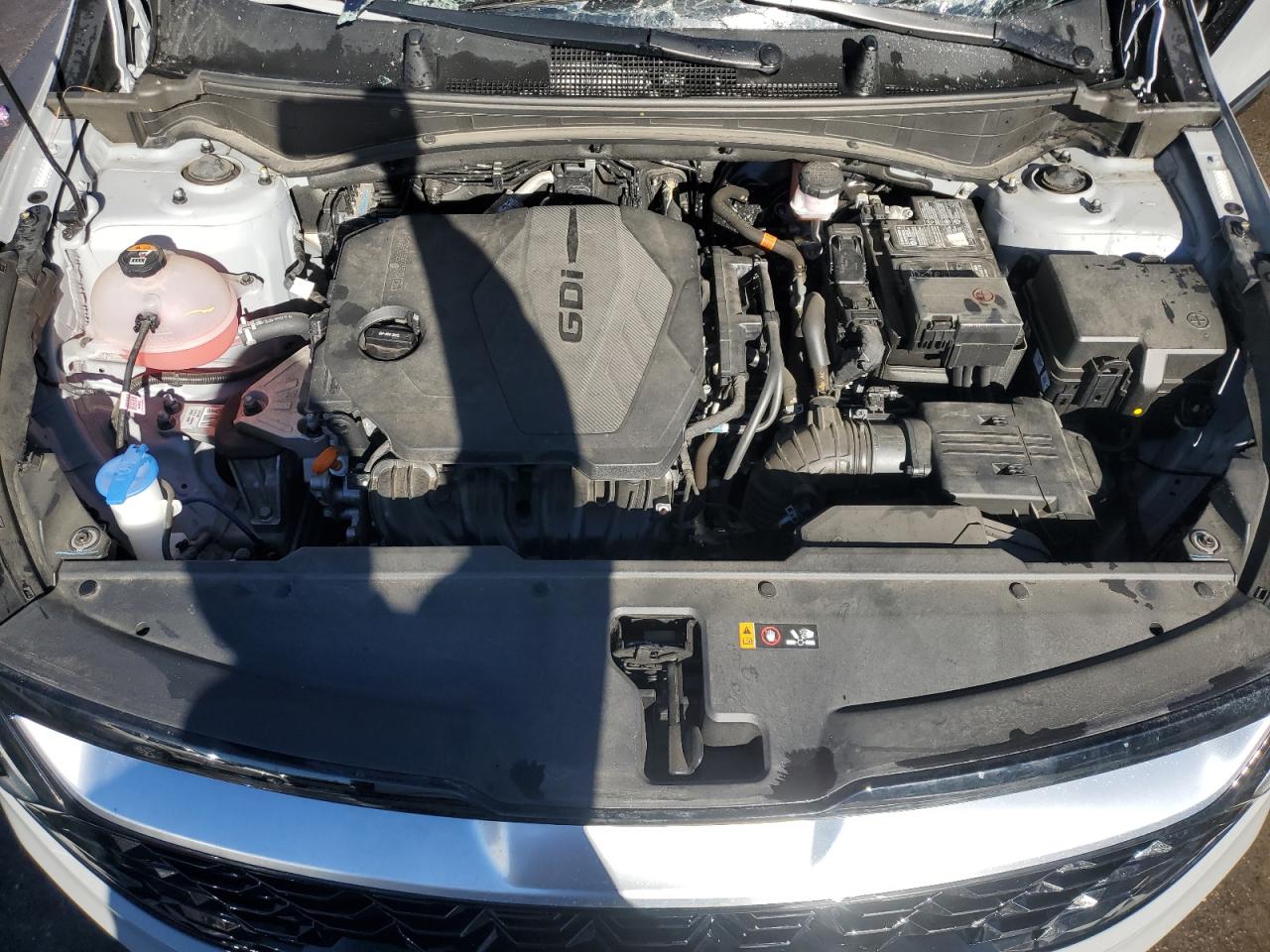 2024 KIA Sportage VIN 5XYK43DF2RG147182 Copart auction photo, rollover damage thumbnail 12