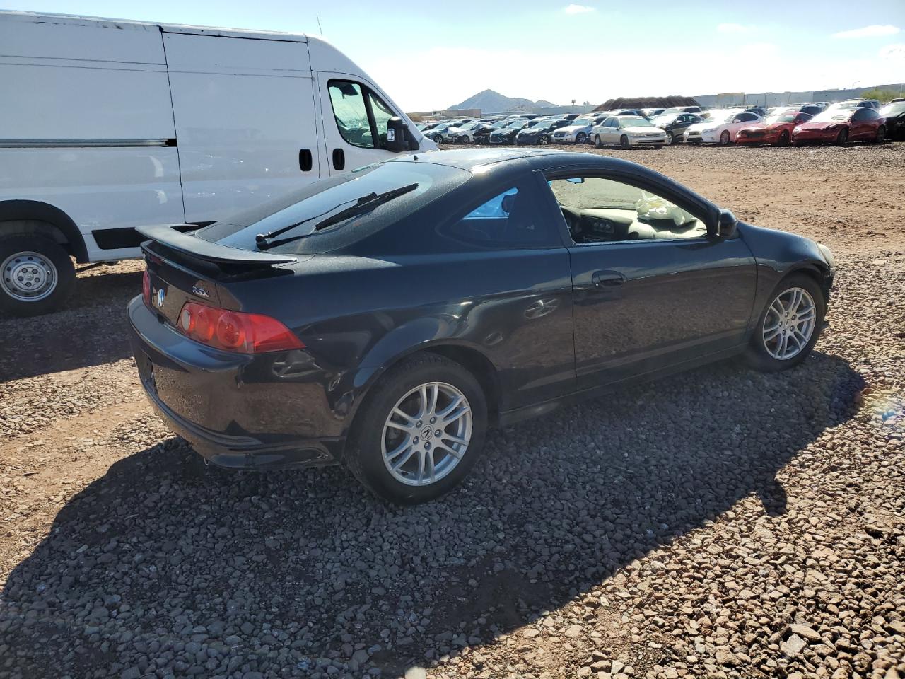 2006 Acura RSX VIN JH4DC54816S009680 Copart auction photo, front end damage thumbnail 3