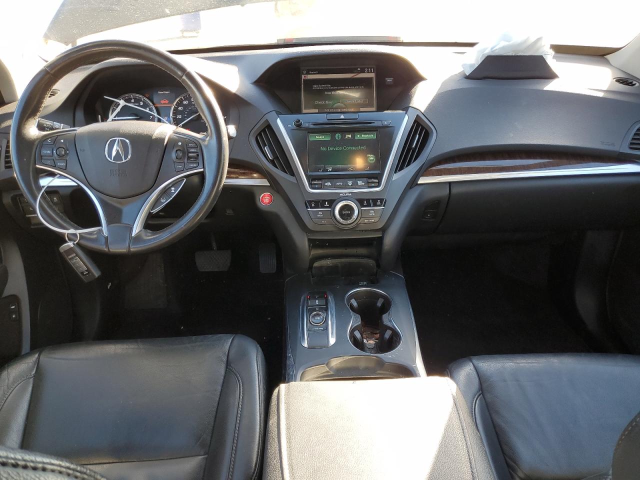 2017 Acura MDX VIN 5FRYD4H58HB003822 Copart auction photo, front end damage thumbnail 8