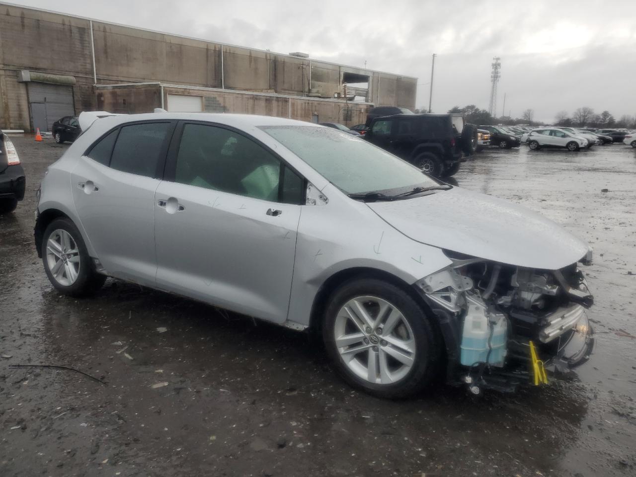 2019 Toyota Corolla VIN JTNK4RBE5K3034460 Copart auction photo, front end / rear end damage thumbnail 4