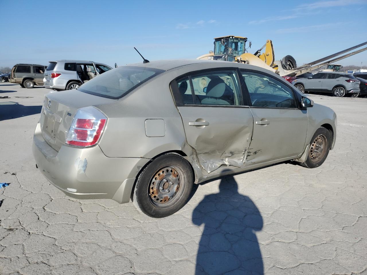 2009 Nissan Sentra VIN 3N1AB61E59L675230 Copart auction photo, side / minor dent/scratches damage thumbnail 3