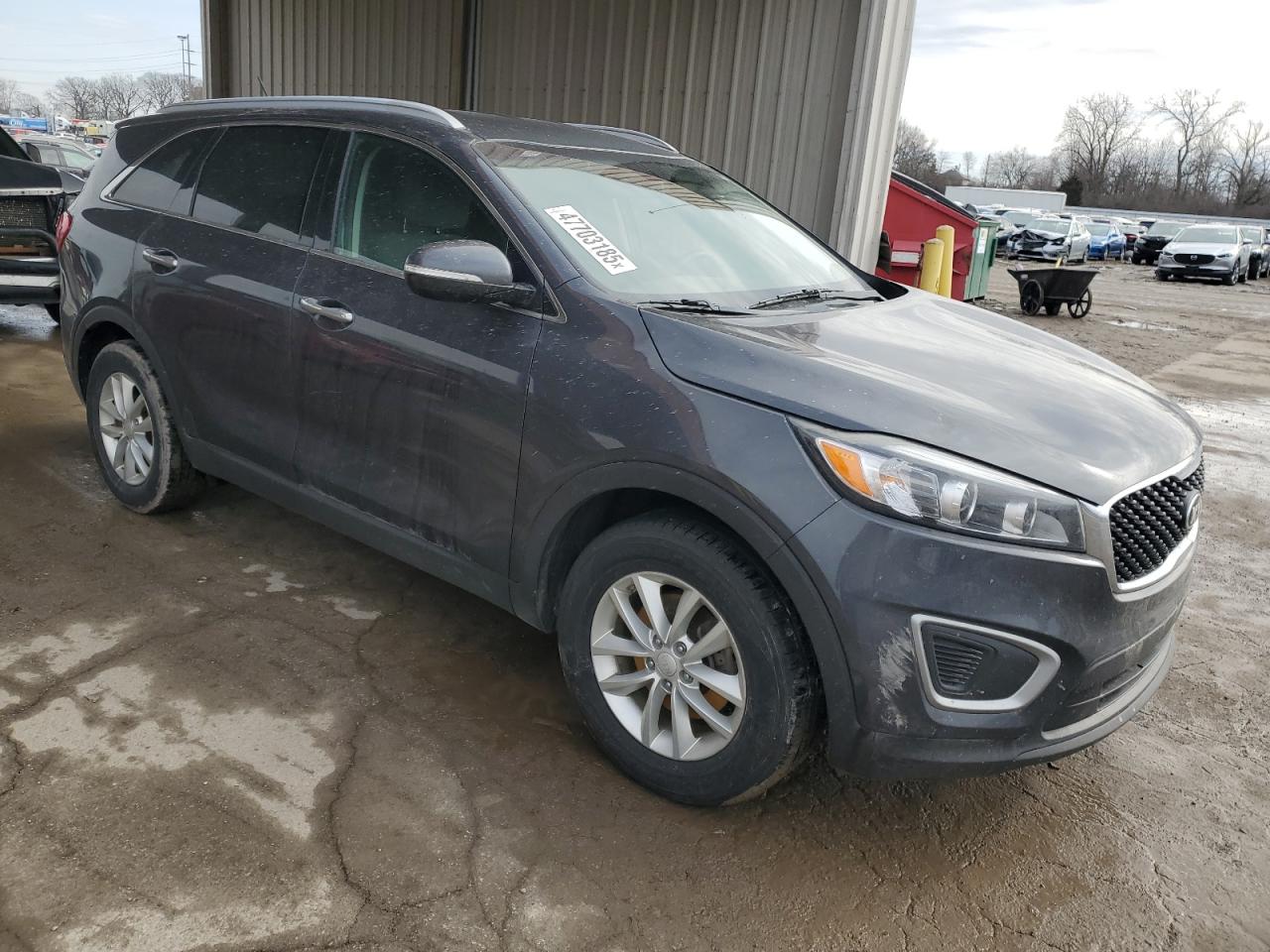 2017 KIA Sorento VIN 5XYPG4A35HG335576 Copart auction photo, normal wear damage thumbnail 4