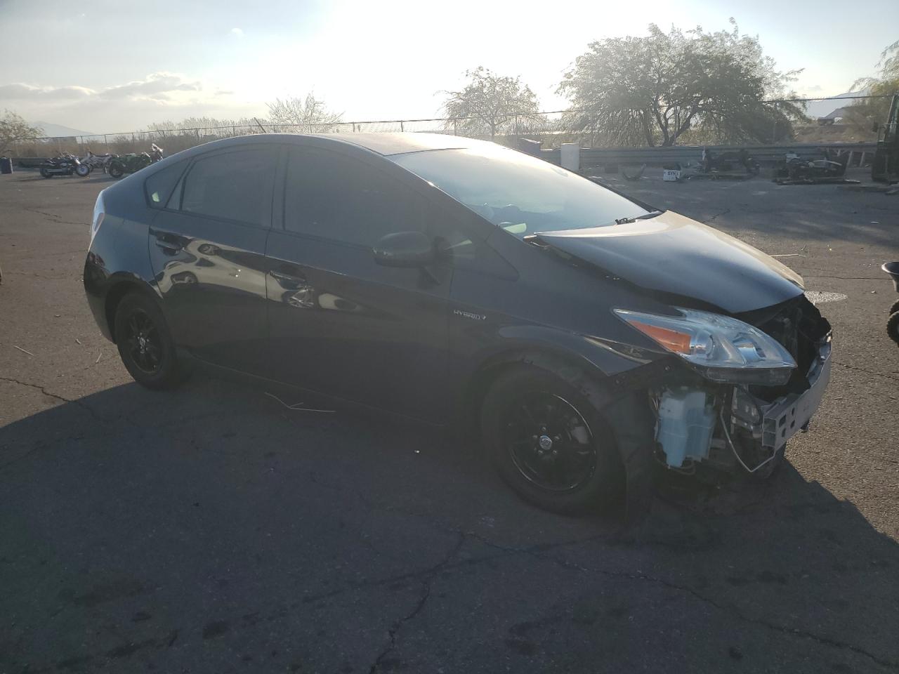 2013 Toyota Prius VIN JTDKN3DU2D1682890 Copart auction photo, front end damage thumbnail 4