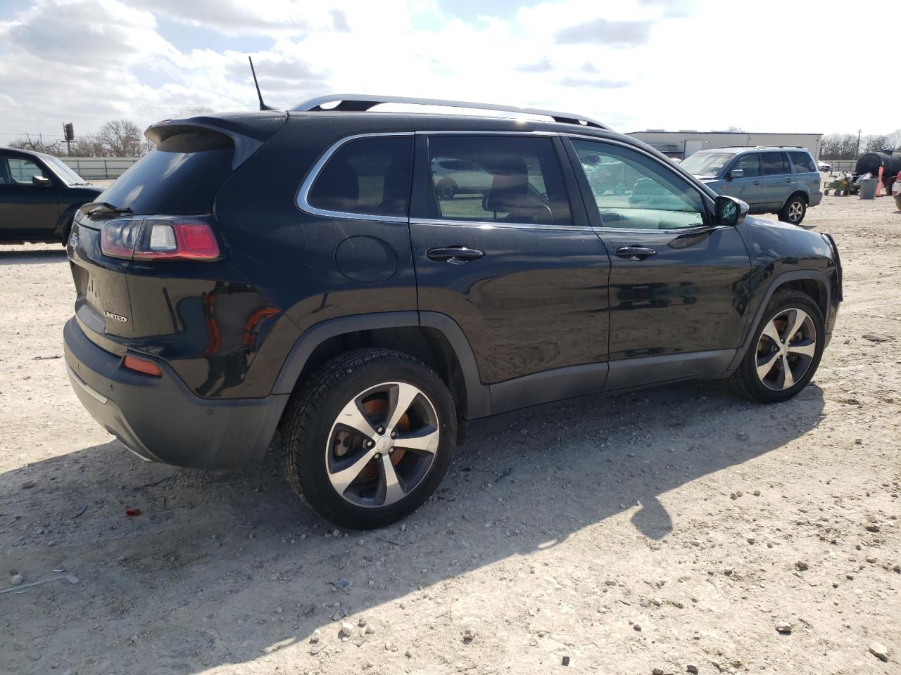 2019 Jeep Grand Cherokee VIN 1C4PJLDX0KD144244 Copart auction photo, side damage thumbnail 3
