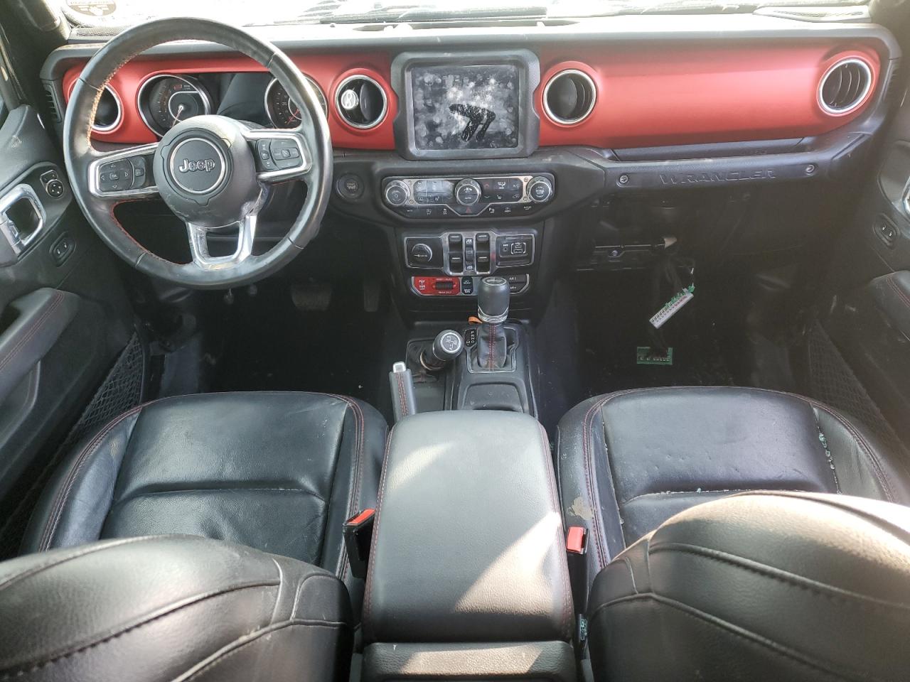 2021 Jeep Wrangler VIN 1C4HJXFN5MW633804 Copart auction photo, top/roof damage thumbnail 8