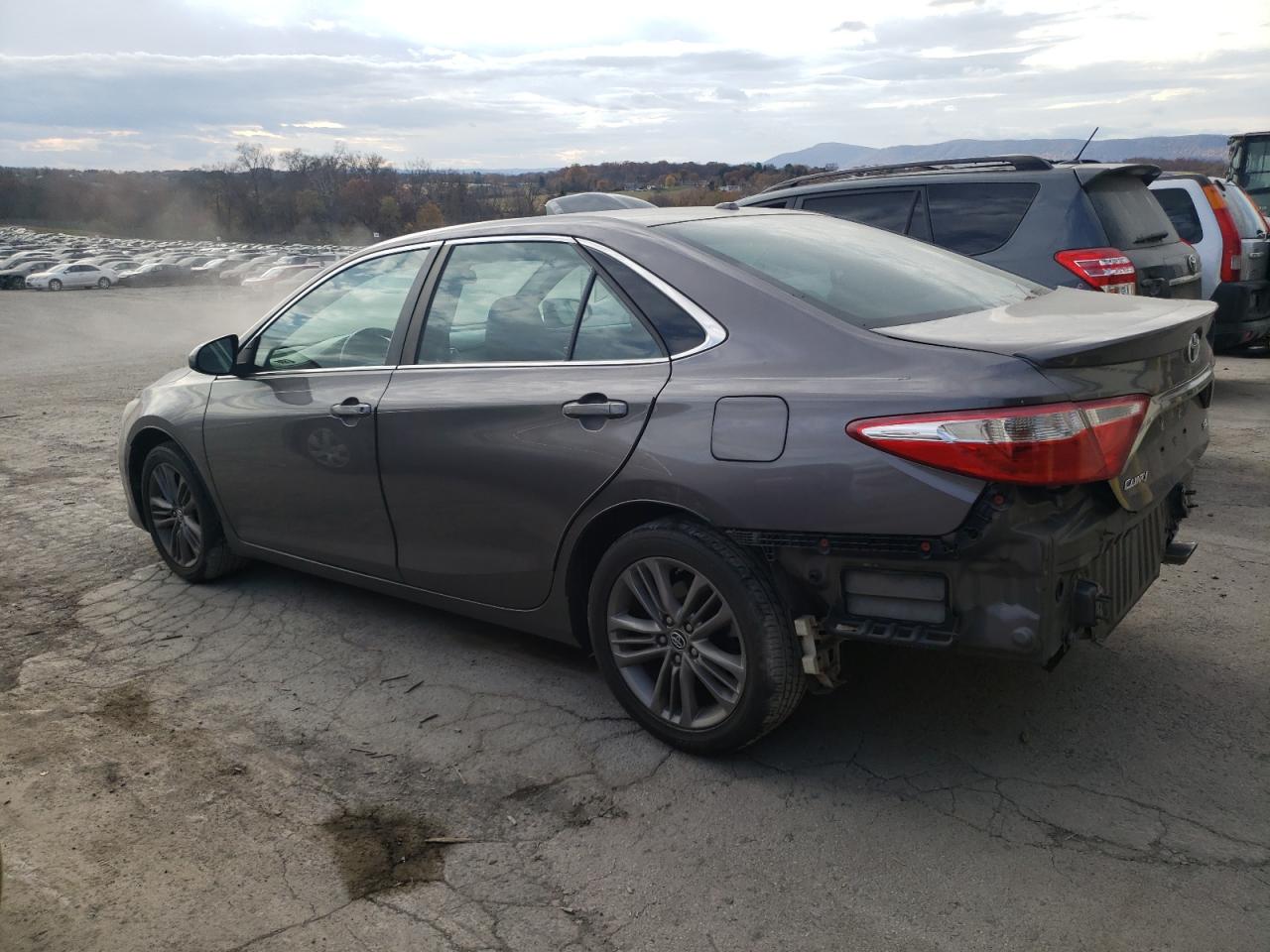 2016 Toyota Camry VIN 4T1BF1FK2GU554905 Copart auction photo, rear end damage thumbnail 2
