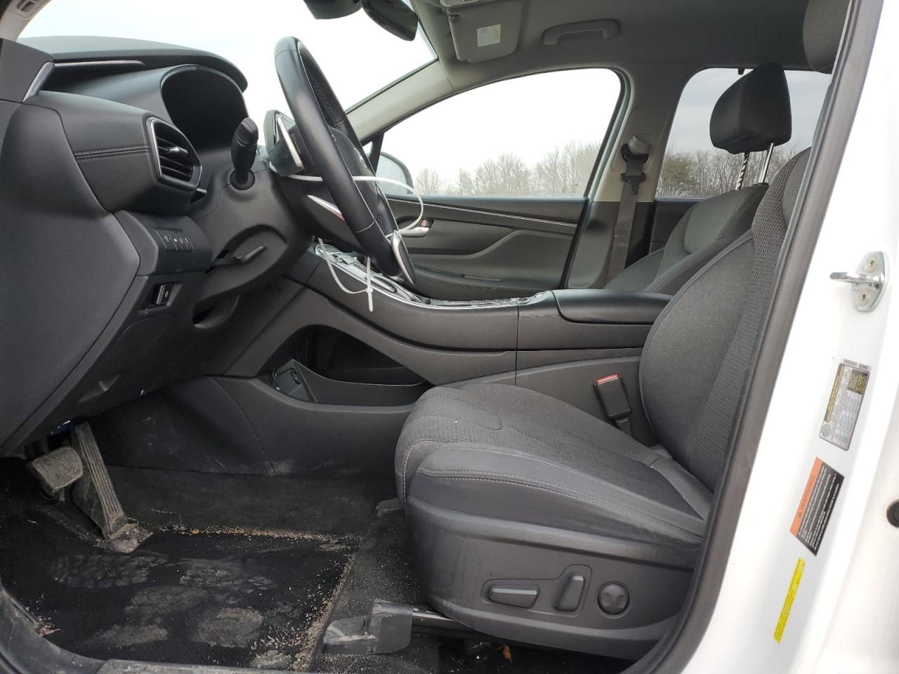 2022 Hyundai Santa Fe VIN 5NMS6DAJ9NH385281 Copart auction photo, front end damage thumbnail 7