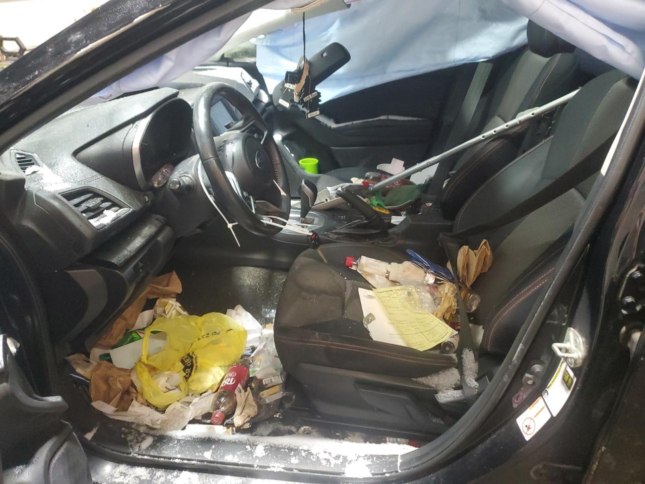 2019 Subaru XV VIN JF2GTADC8K8309155 Copart auction photo, all over / rollover damage thumbnail 7
