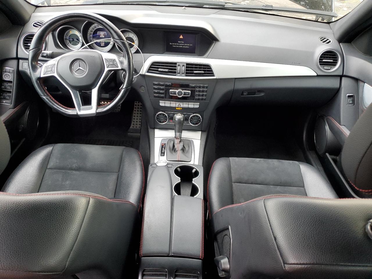 2013 Mercedes-Benz C-klasse VIN WDDGF4HB7DA789103 Copart auction photo, side / front end damage thumbnail 8