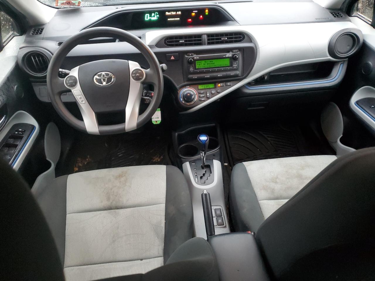 2012 Toyota Prius VIN JTDKDTB39C1509315 Copart auction photo, side damage thumbnail 8