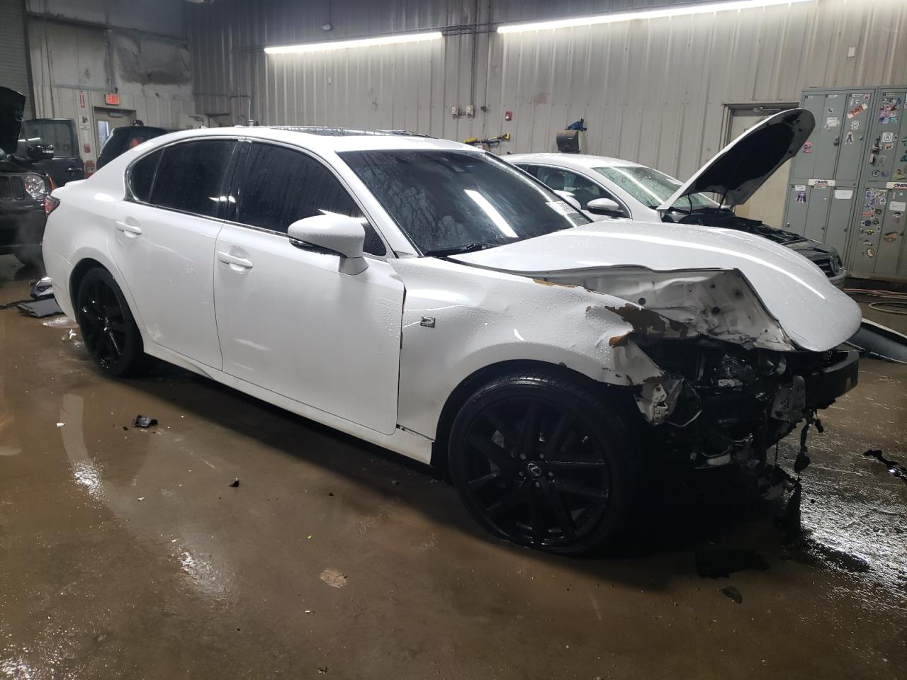 2016 Lexus GS VIN JTHCZ1BL7GA004288 Copart auction photo, front end damage thumbnail 4