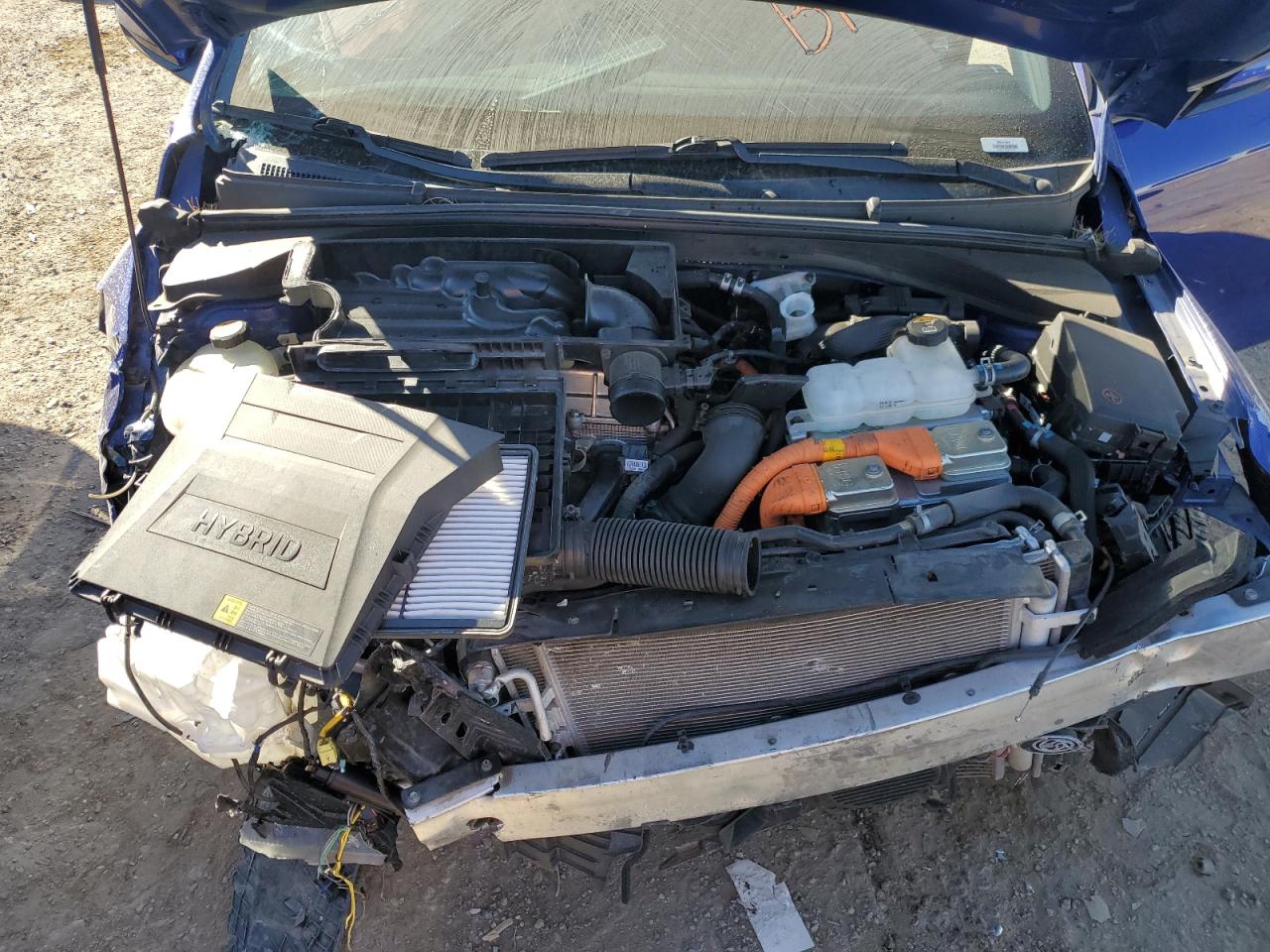 2019 Hyundai IONIQ VIN KMHC65LC8KU110610 Copart auction photo, all over / mechanical damage thumbnail 12