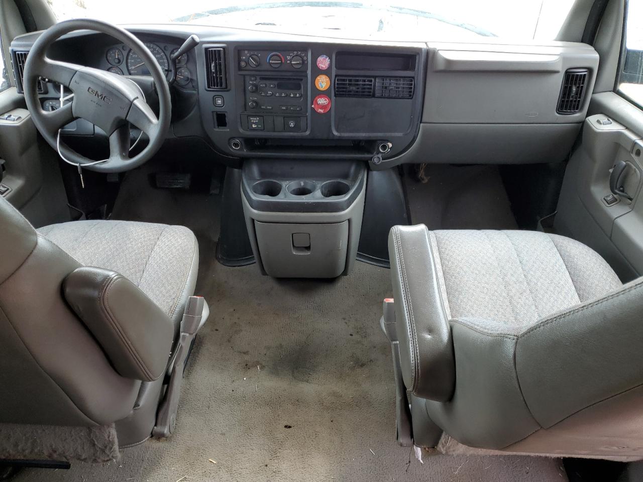 2007 GMC Savana VIN 1GJHG39U271162053 Copart auction photo, front end damage thumbnail 8