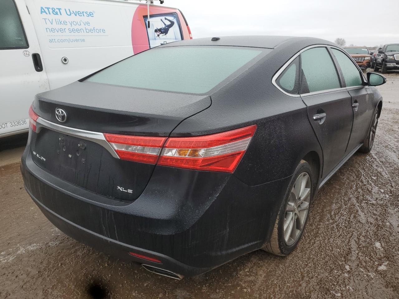 2014 Toyota Avalon VIN 4T1BK1EB1EU136443 Copart auction photo, front end damage thumbnail 3