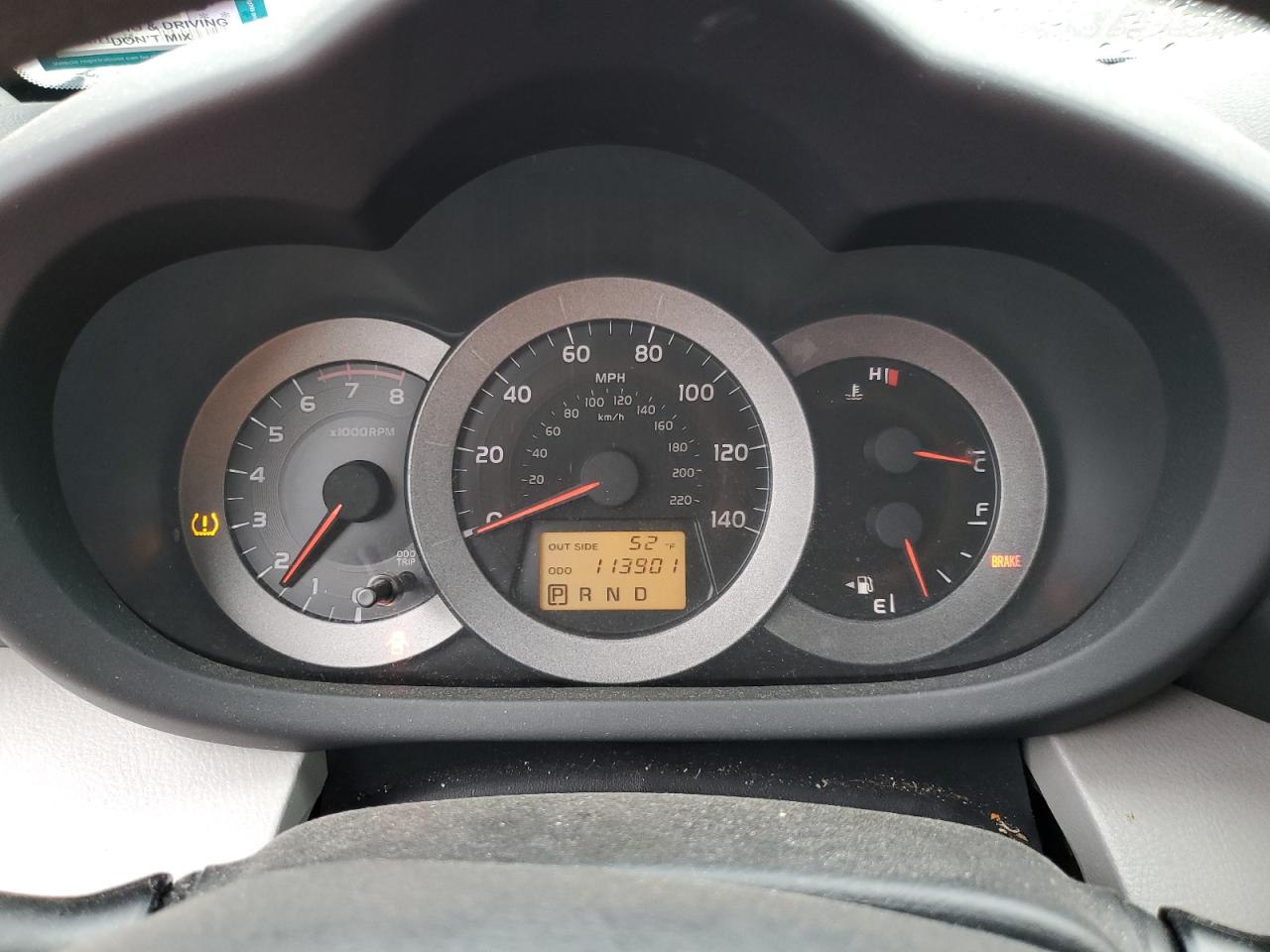 2006 Toyota RAV 4 VIN JTMBD33V065030374 Copart auction photo, front end / rear end damage thumbnail 9