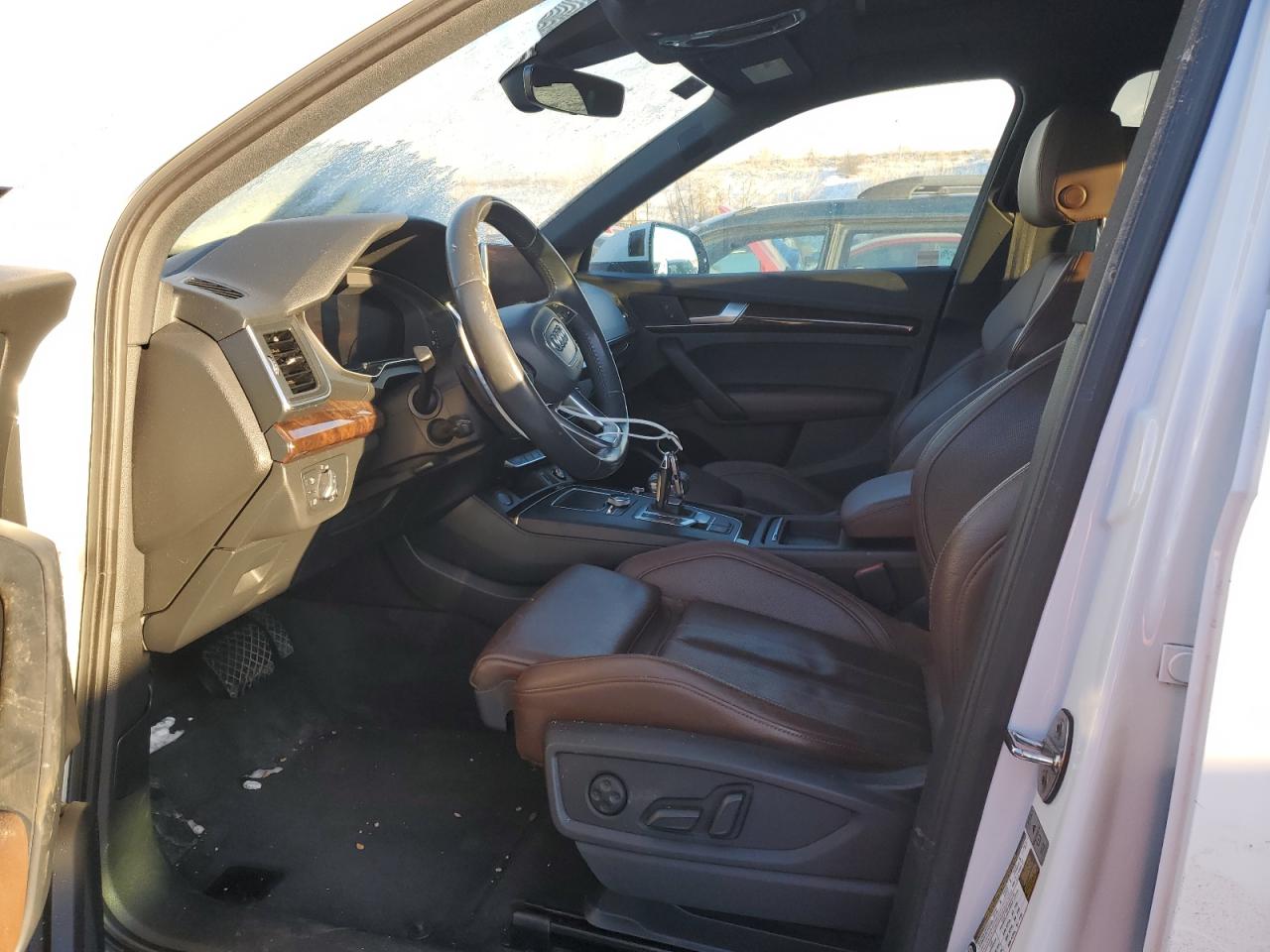 2018 Audi Q5 VIN WA1BNAFY4J2174277 Copart auction photo, front end damage thumbnail 7
