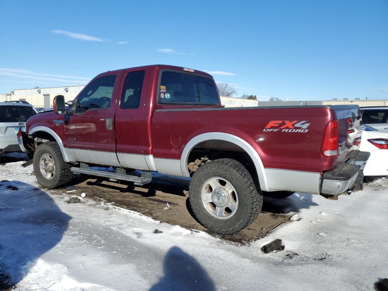 2006 Ford F350 VIN 1FTWX31P36ED02798 Copart auction photo, front end damage thumbnail 2