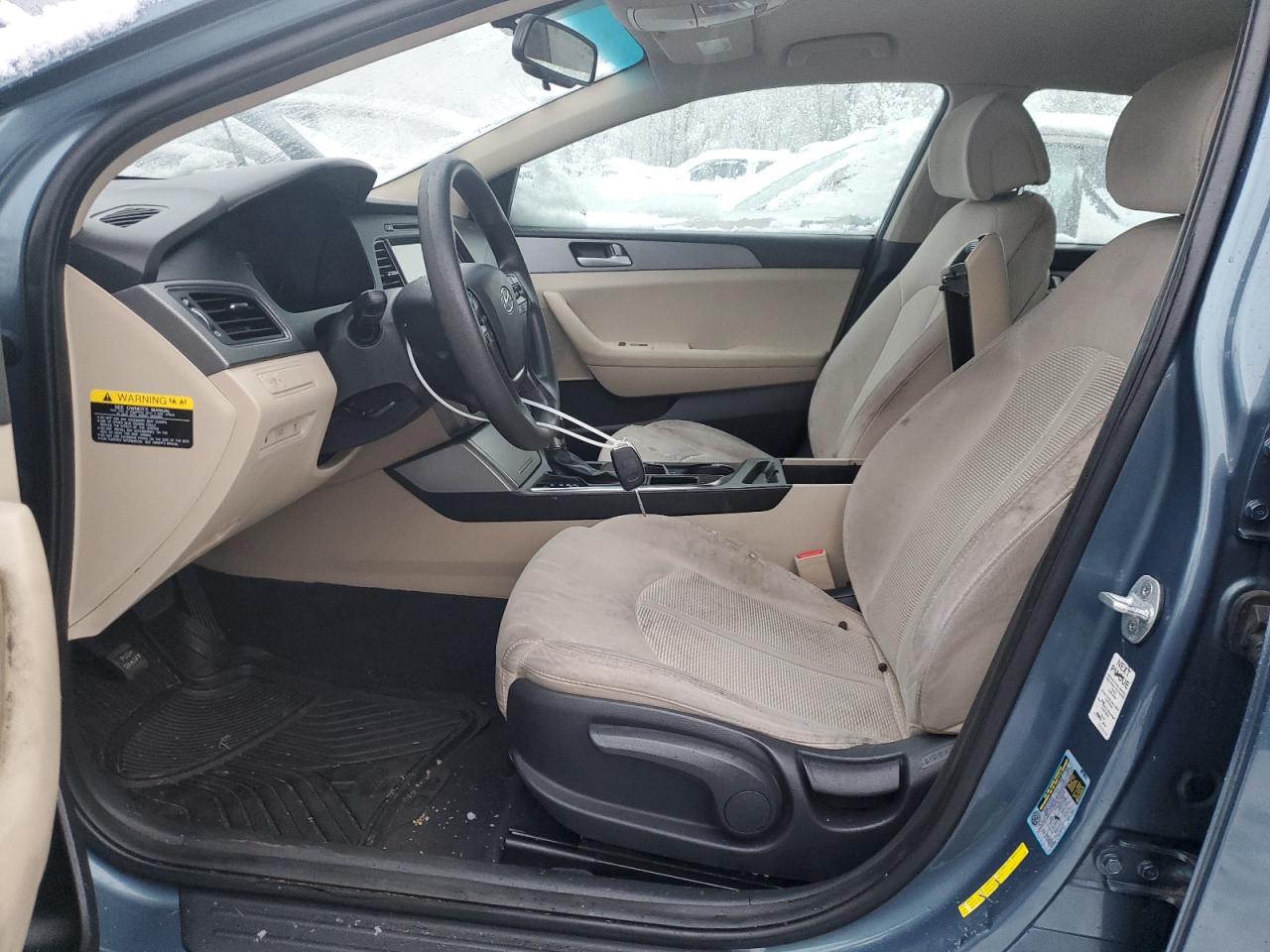 2016 Hyundai Sonata VIN 5NPE24AF0GH280607 Copart auction photo, mechanical / minor dent/scratches damage thumbnail 7