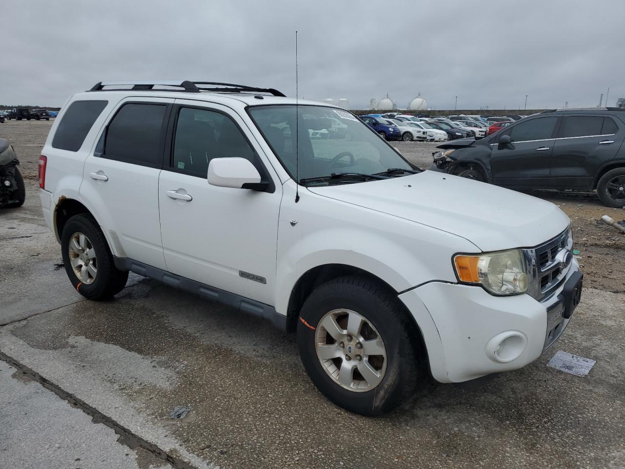 2008 Ford Escape VIN 1FMCU94198KA56958 Copart auction photo, mechanical damage thumbnail 4
