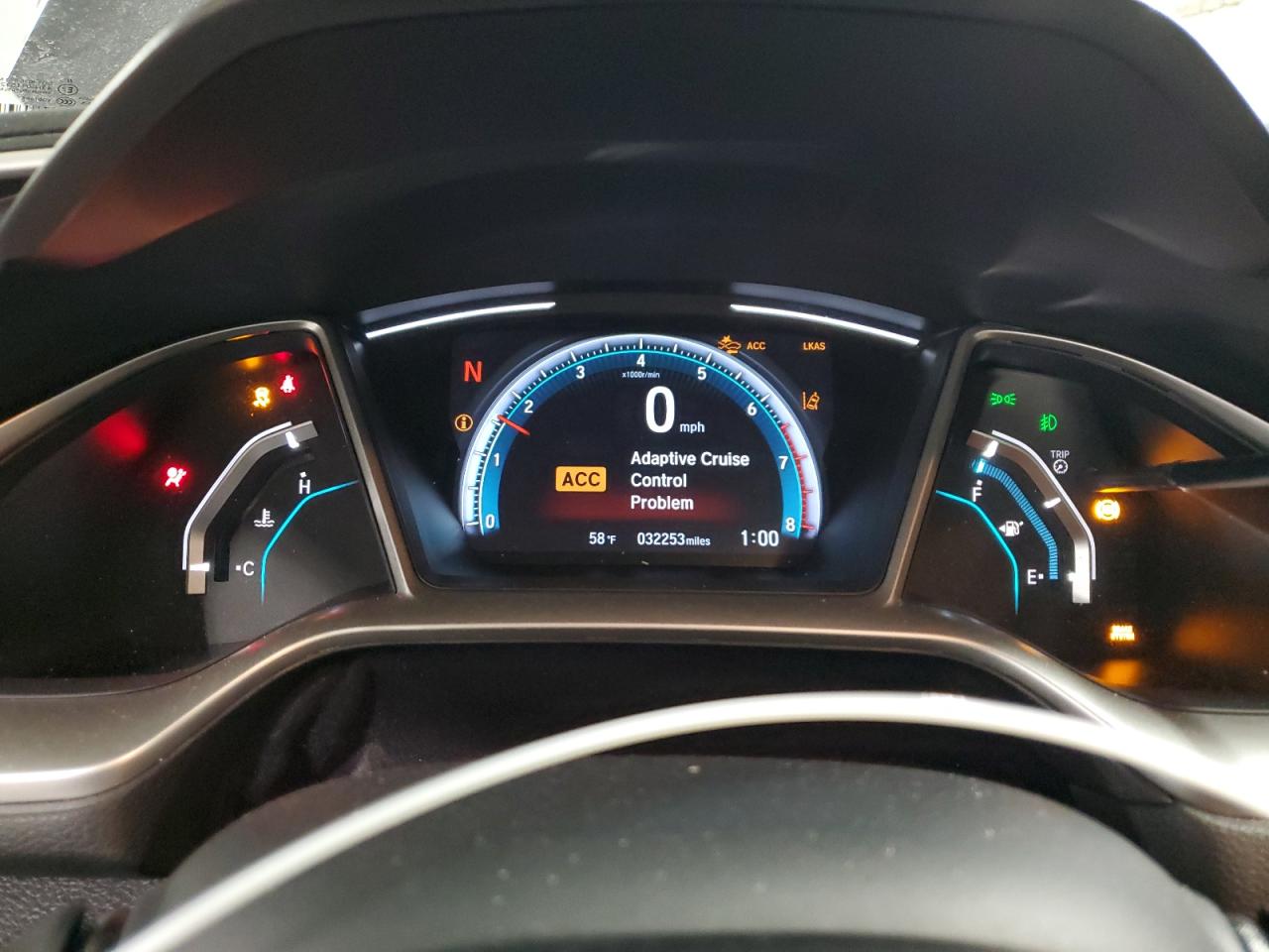 2019 Honda Civic VIN 19XFC1F31KE001113 Copart auction photo, side / rear end damage thumbnail 9