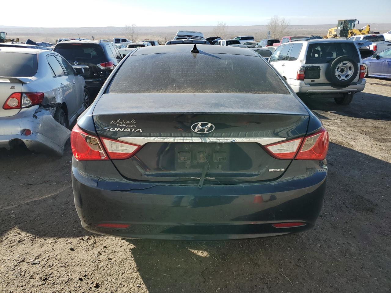 2011 Hyundai Sonata VIN 5NPEC4AC5BH308395 Copart auction photo, rear end damage thumbnail 6