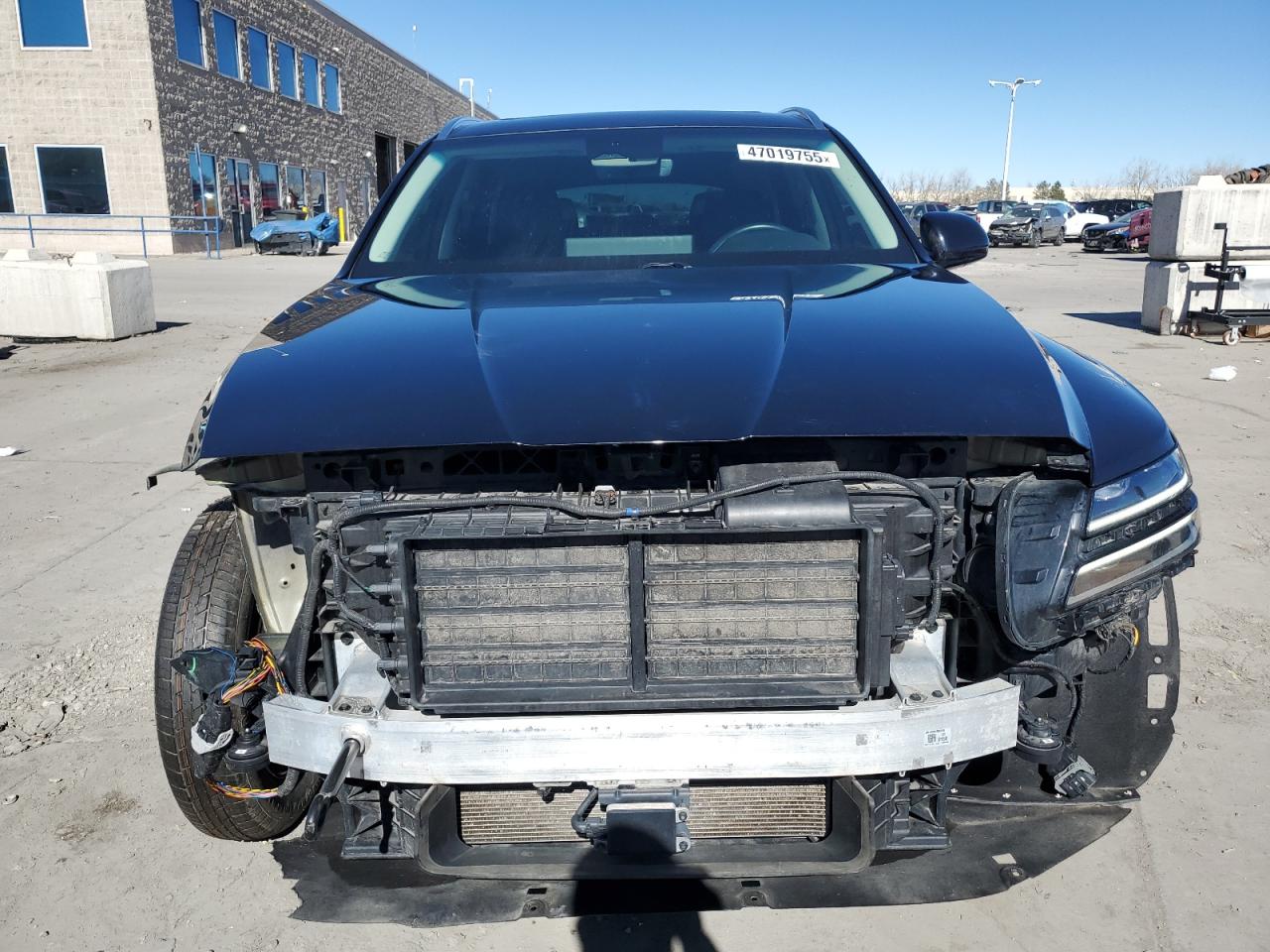 2022 Genesis Gv80 VIN KMUHBDSB5NU079116 Copart auction photo, front end damage thumbnail 5