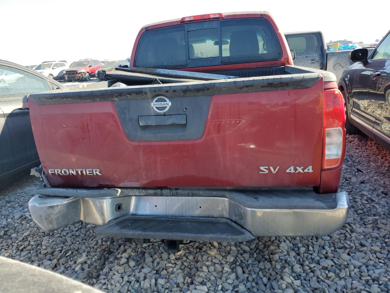 2017 Nissan Navara (Frontier) VIN 1N6AD0EV5HN716370 Copart auction photo, rear end damage thumbnail 6