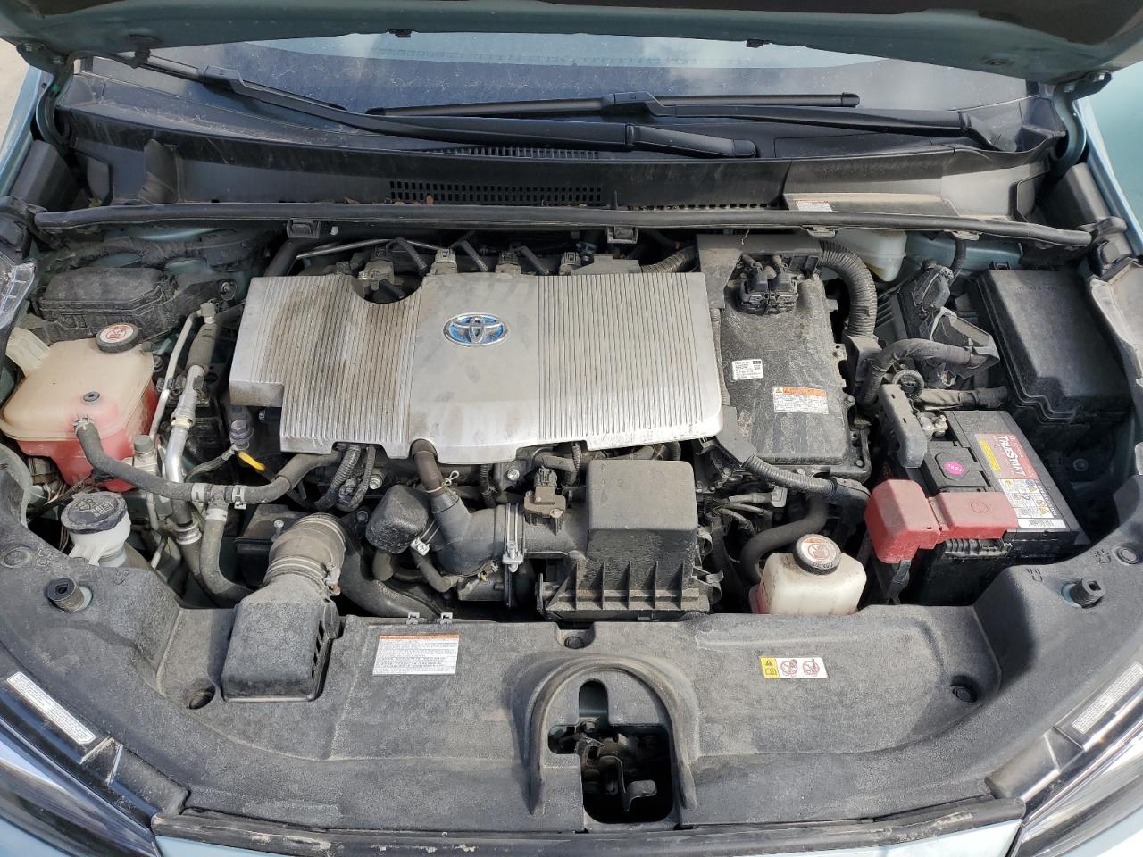 2019 Toyota Prius VIN JTDKARFU8K3087426 Copart auction photo, side / rear end damage thumbnail 13
