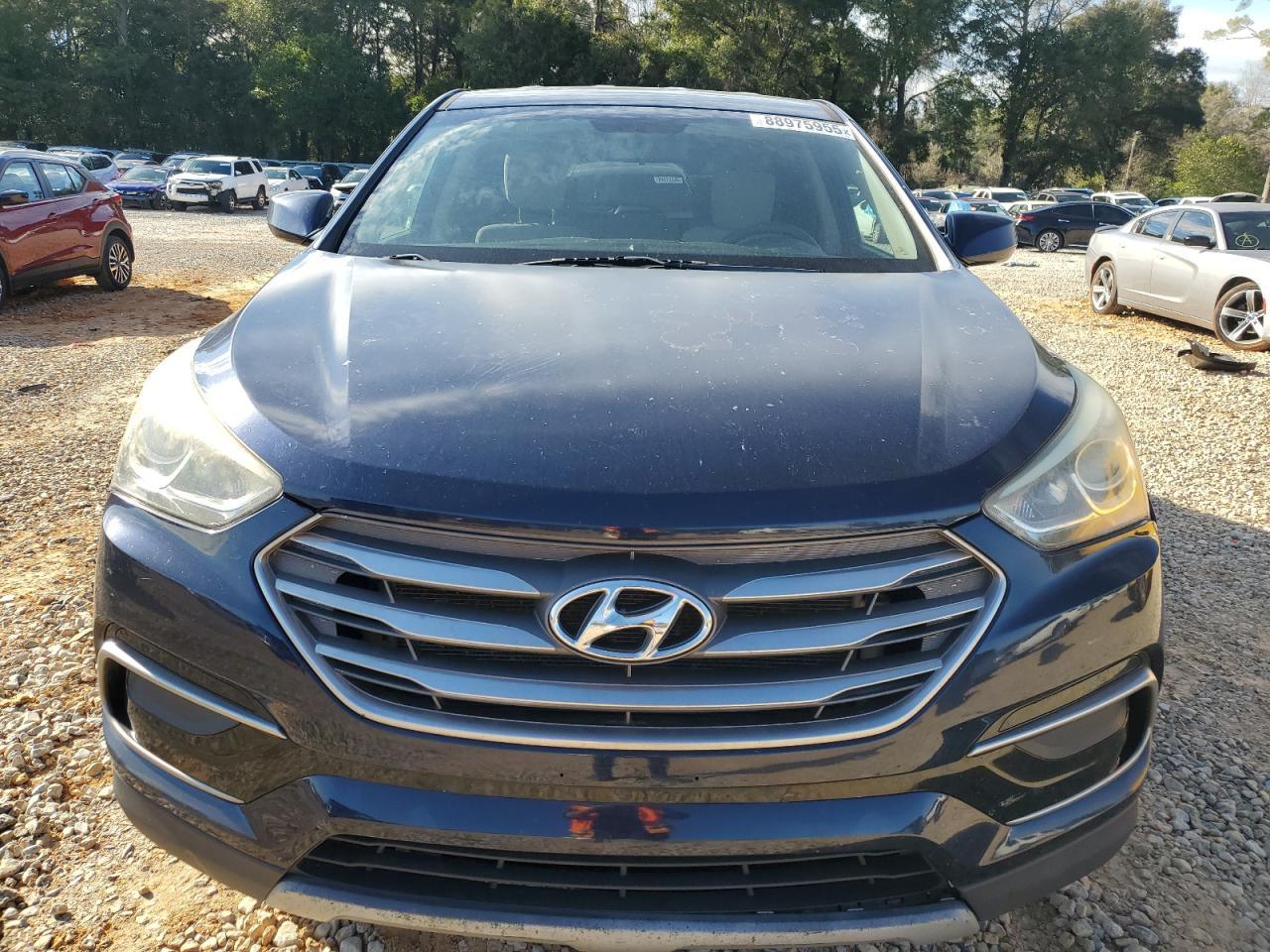 2017 Hyundai Santa Fe VIN 5XYZTDLB9HG430876 Copart auction photo, mechanical damage thumbnail 5