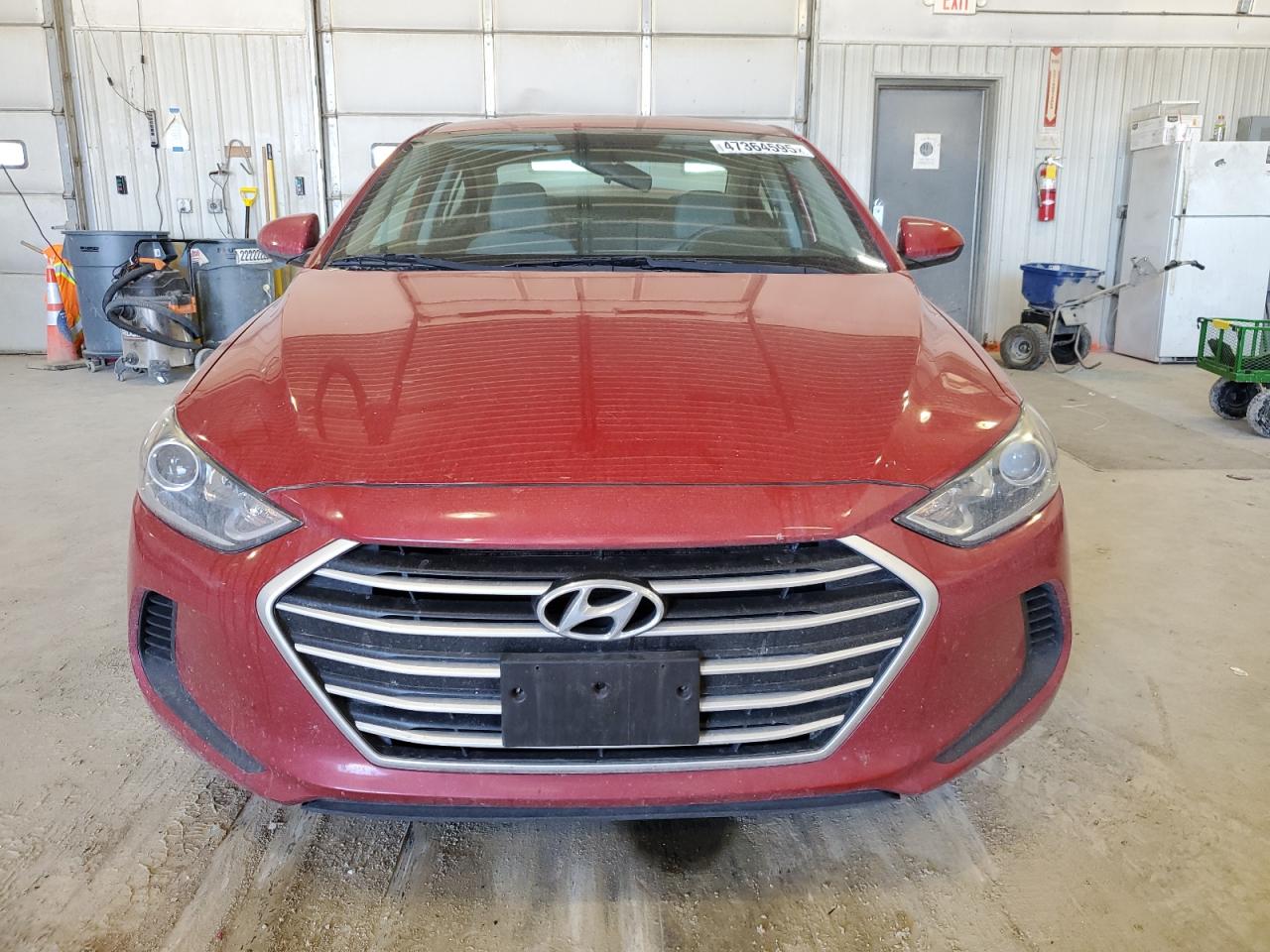 2017 Hyundai Elantra VIN 5NPD84LF0HH025478 Copart auction photo, rear end / minor dent/scratches damage thumbnail 5