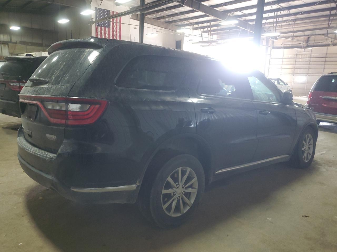 2018 Dodge Durango VIN 1C4RDJAG7JC381181 Copart auction photo, front end / undercarriage damage thumbnail 3