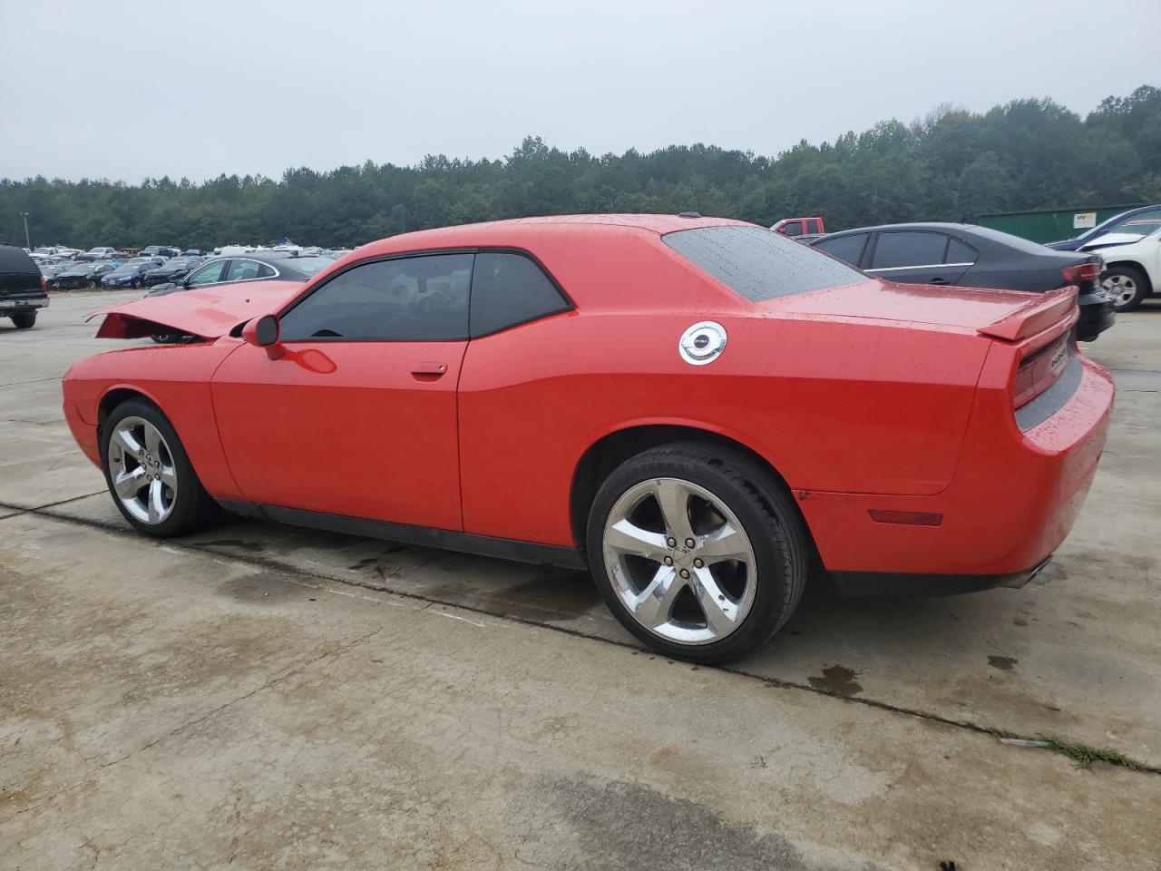 2014 Dodge Challenger VIN 2C3CDYAG6EH204451 Copart auction photo, front end damage thumbnail 2